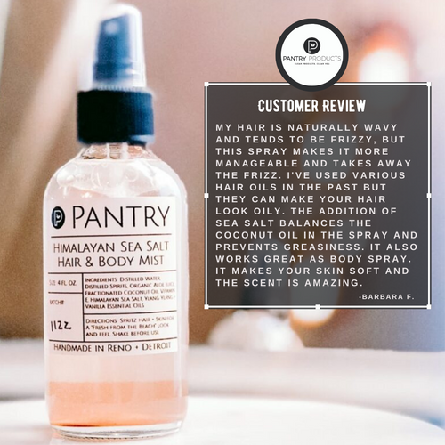 Himalayan Sea Salt Hair + Body Mist | Beach Waves Hair Spray