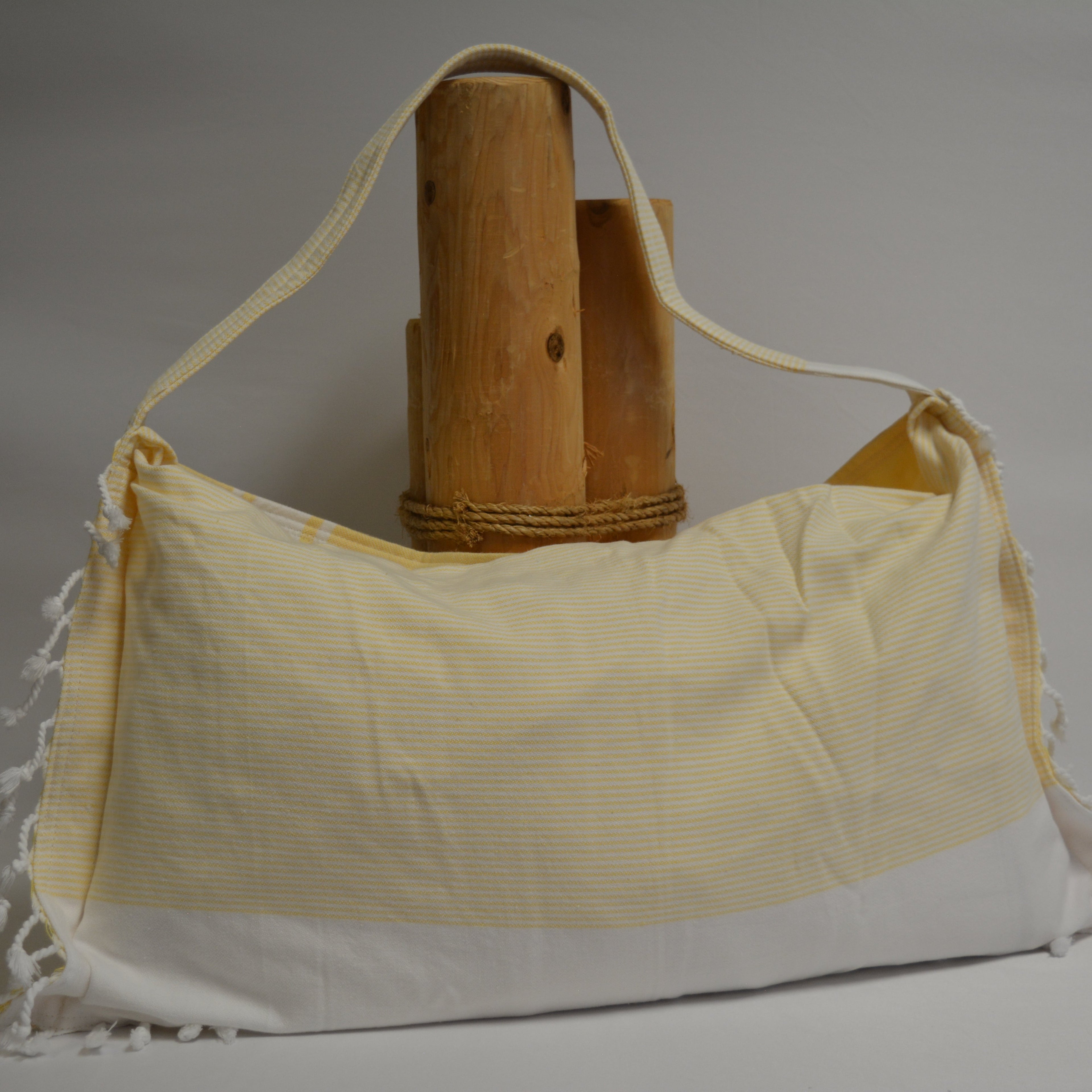 3 in 1 Turkish Cotton Beach Bag, Towel and Chair Cover (Solid Collection)