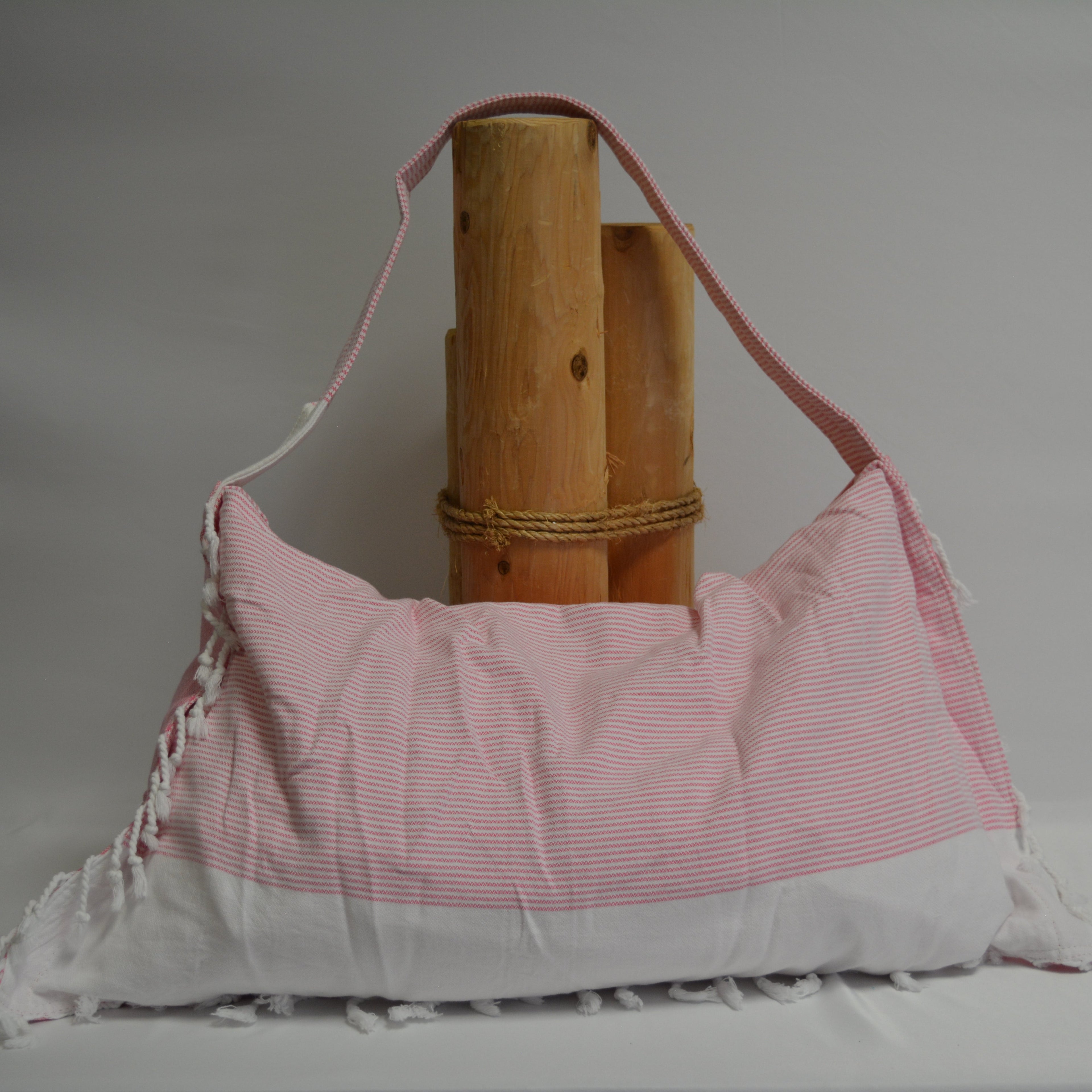 3 in 1 Turkish Cotton Beach Bag, Towel and Chair Cover (Solid Collection)