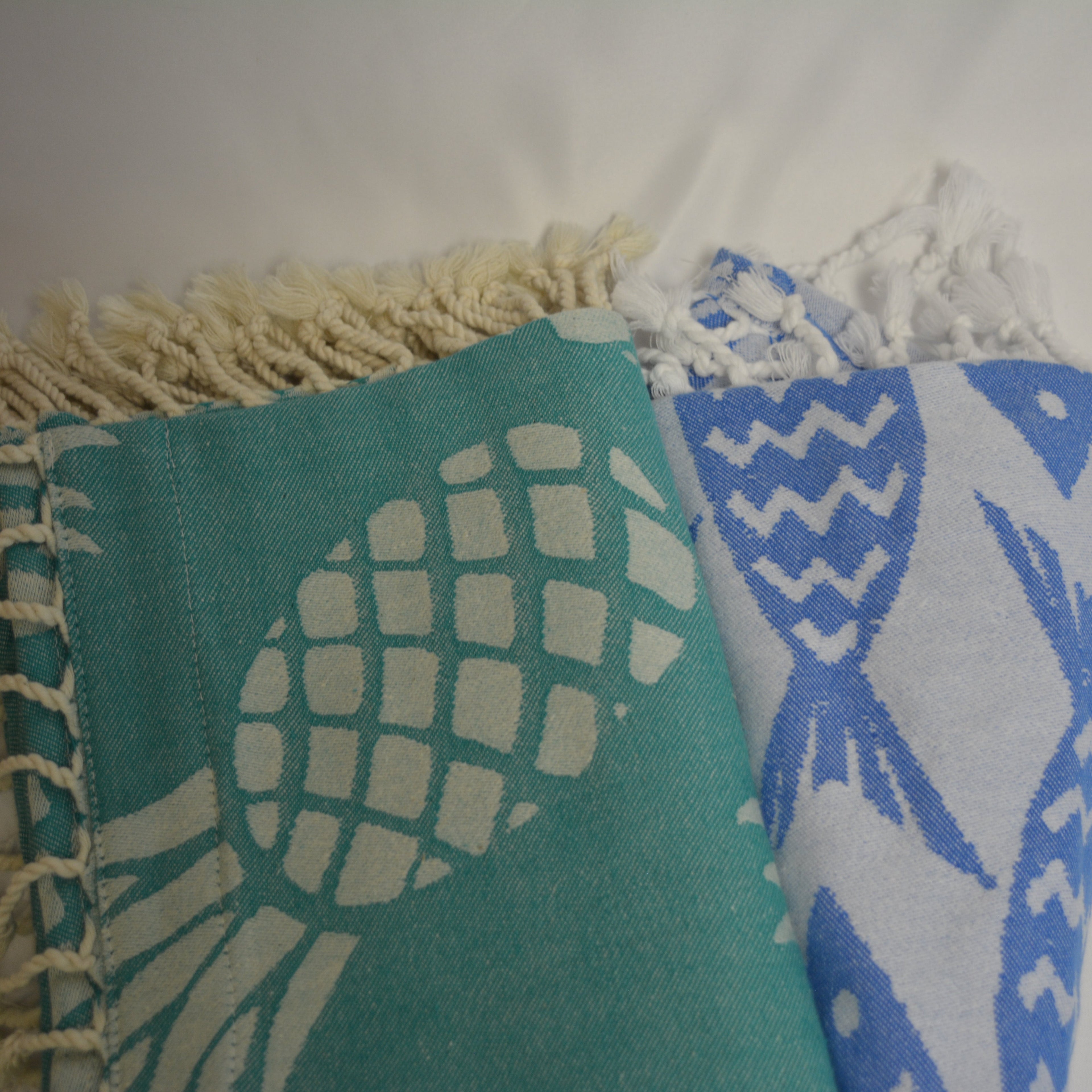 Pattern 3 in 1 Turkish Cotton Beach Bag