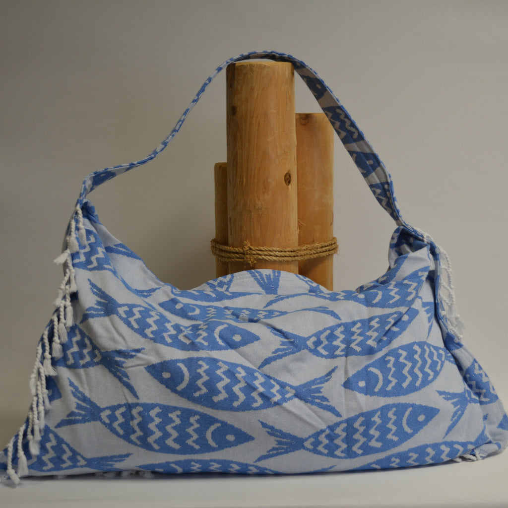 Pattern 3 in 1 Turkish Cotton Beach Bag